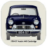 Austin A40 Cambridge 1954-57 Coaster 1